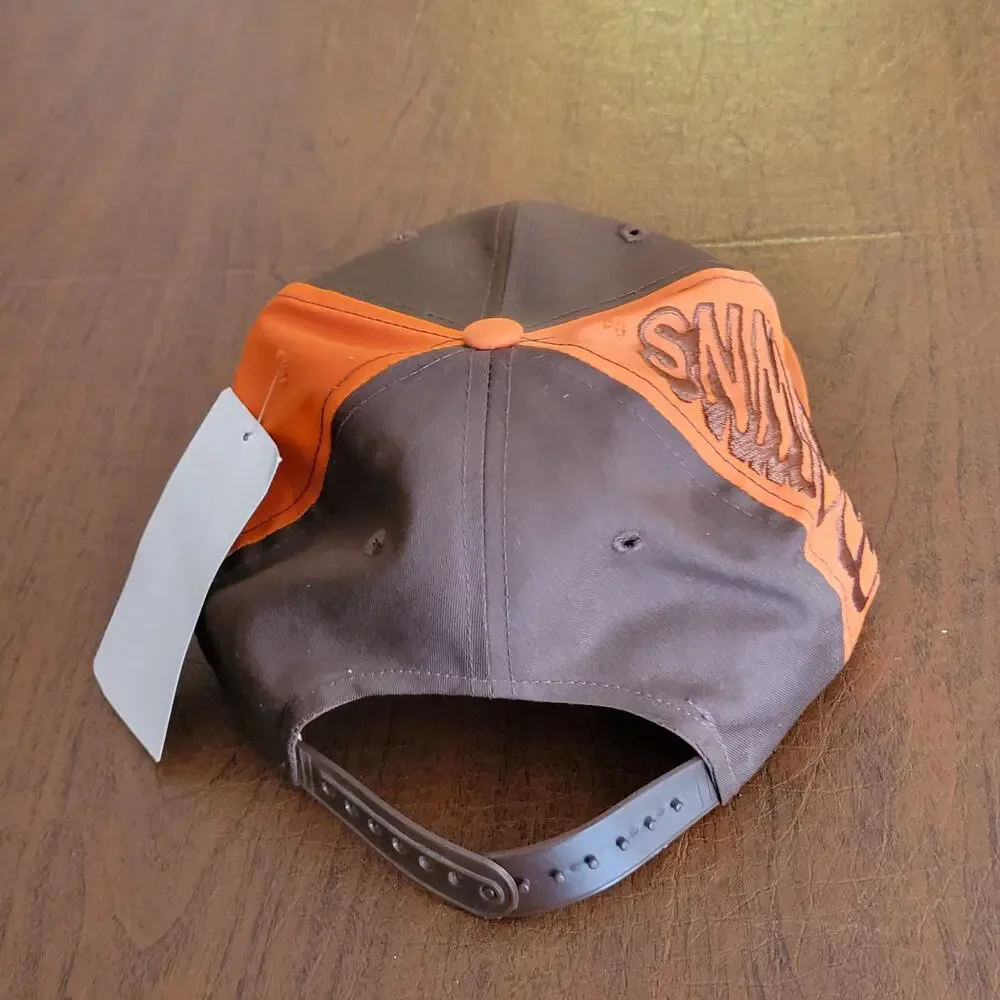 Vintage Youth Cleveland Browns Team NFL 2-Tone Snapback Hat Adjustable NFL 90's